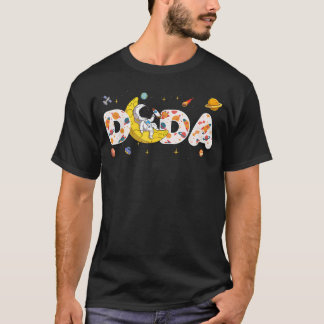 Astronaut Dada Ruimtevaart Verjaardag Planeten Fee T-shirt