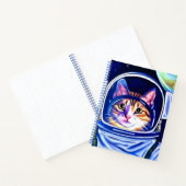 Astronaut de chat dans le Space Journal (Intérieur)