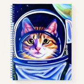 Astronaut de chat dans le Space Journal (Devant)