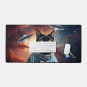 Astronaut de chat galactique (Clavier et souris)