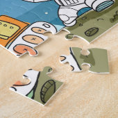 Astronaut de l'espace Puzzle pour enfants, enfants (Côté)