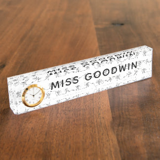 Astronaut Desk Name Bord Naambordje