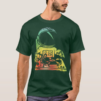 Astronaut DJ  Astronaut houdt van muziek T-shirt