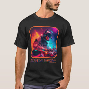 Astronaut DJ EDM voor Rave Festival House Merch Da T-shirt