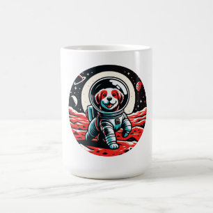 Astronaut Dog - Cosmic Canine Space Adventure Koffiemok