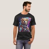 Astronaut Dog T-shirt (Voorkant volledig)