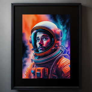 Astronaut Drie Poster