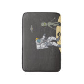 Astronaut en alien   badmat (Voorkant Verticaal)