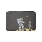 Astronaut en alien   badmat (Voorkant)