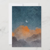 Astronaut en jet verjaardag kaart (Achterkant)