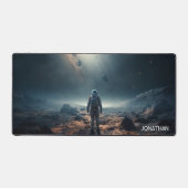 Astronaut Explorez Planètes Espace Voyage Galaxie (Recto)