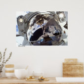 Astronaut Face Poster (Keuken)