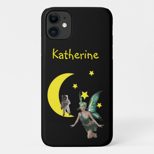 Astronaut Fairy Iphone Case (Achterkant)