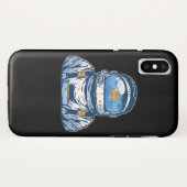 Astronaut Fishbowl Helmet Goldfish Spaceman Suit Case-Mate iPhone Case (Achterkant (horizontaal))