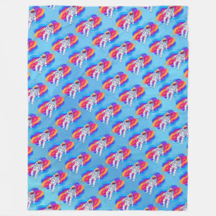 Astronaut Fleece Deken