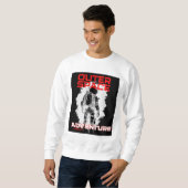 Astronaut Floating in Outer Space Design Trui (Voorkant volledig)