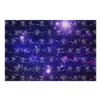 Astronaut Foto Afdruk