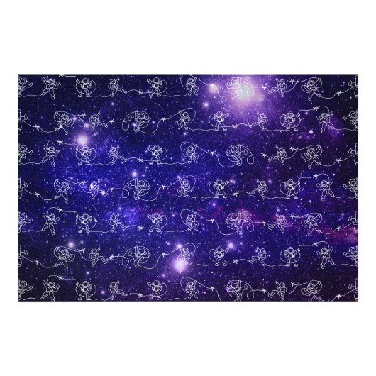 Astronaut Foto Afdruk (Voorkant)