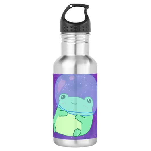Astronaut Frog Waterfles (Voorkant)