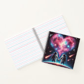 Astronaut Galaxy Carnet Spiral (Intérieur)