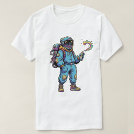 Astronaut Galaxy Stars graffiti Vibes T-Shirt