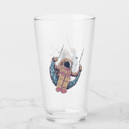Astronaut Glas (Voorkant)