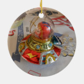 astronaut Glass Ornament op Idaho  (Achterkant)