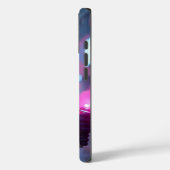 Astronaut Graffiti iPhone Case – Neon Glow (Achterkant / Links)