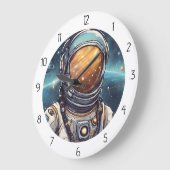 ASTRONAUT GROTE KLOK (Hoek)
