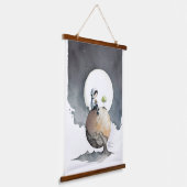 Astronaut Hangend Wandkleed (Gebogen)