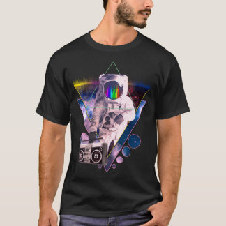 Astronaut Holding Boombox T-shirt