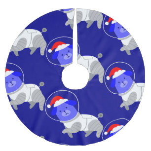 Astronaut hond Lelijke Kerstman Kerstboom Rok