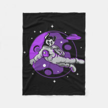 Astronaut Hond Vliegt In De Ruimte