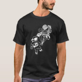 Astronaut houdster zonneschermen t-shirt (Voorkant)