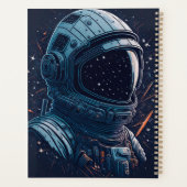 Astronaut in de diepte planner (Achterkant)