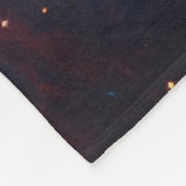 Astronaut in de ruimte fleece deken (Hoek)