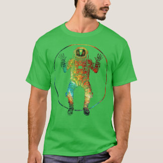 Astronaut in Space 8 T-shirt