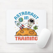 Astronaut in Training Cute Future Astronaut Space Muismat (Met muis)