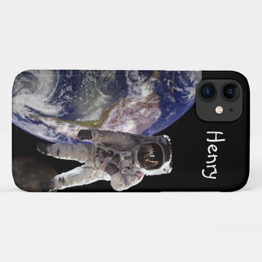 Astronaut Iphone Case (Achterkant (horizontaal))