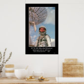 Astronaut John H. Glenn Jr. Poster (Keuken)