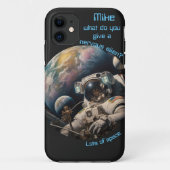 Astronaut Joke Case-Mate iPhone Case (Achterkant)
