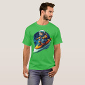 Astronaut jongen t-shirt (Voorkant volledig)