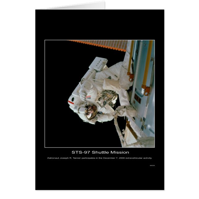 Astronaut Joseph R. Ruimtevaartactiviteit kantelaa (Voorkant)