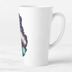 Astronaut Kat kleurrijk Latte Mok