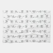 Astronaut Kitchen Towel Theedoek (Horizontaal)