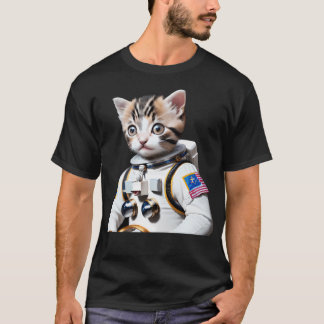 Astronaut Kitten T-shirt