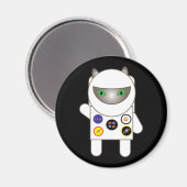 Astronaut Kitty Magnet (Recto/Verso)