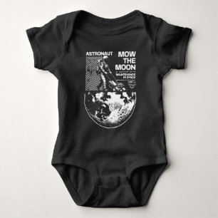 Astronaut Maait de Maan – Grappig Ruimteonderhoud Romper