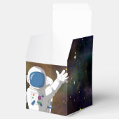 Astronaut met ballonnen bedankdoosjes (Geopend)