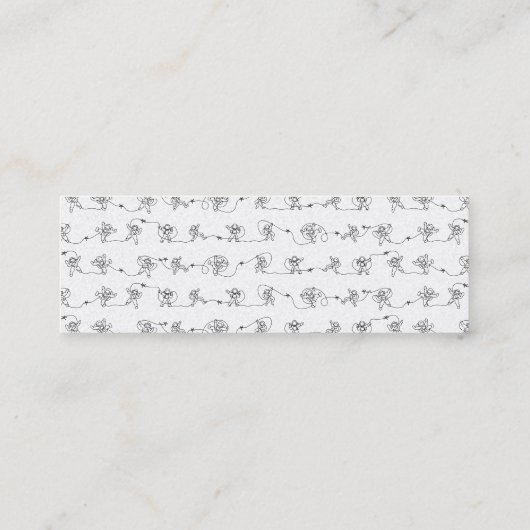 Astronaut Mini Carte de visite (Dos)